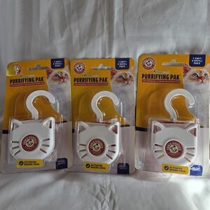 Arm & Hammer  3 Litter Purrifying Pak Litter Deodorizer Bundle New